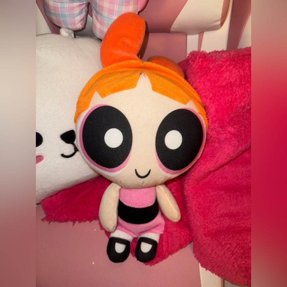 Blossom power puff girl Cartoon Network plushie! 15”